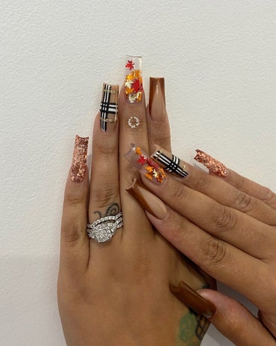 These Fall Inspired Nails Are A Must Try This Season