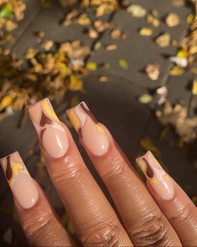 These Fall Inspired Nails Are A Must Try This Season