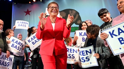 Rep. Karen Bass Becomes First Black Woman Elected Mayor Of Los Angeles