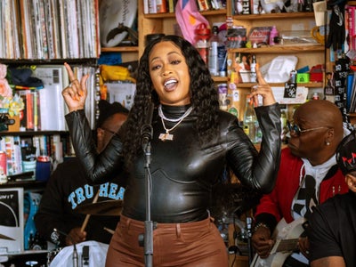 WATCH: Trina Delivers An Unforgettable Performance On NPR’s ‘Tiny Desk’