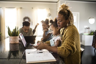 Despite An Uptick In Remote Work, Parents Are Still Immensely Struggling To Balance It All