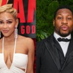 Jonathan Majors Meets Meagan Good’s Family At Red Lobster — With Flowers