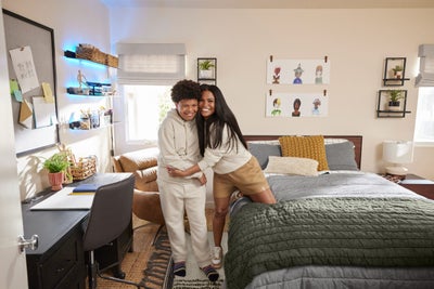 Home Style: Inside The Bedroom Meets Art Studio Nia Long Created For Son Kez