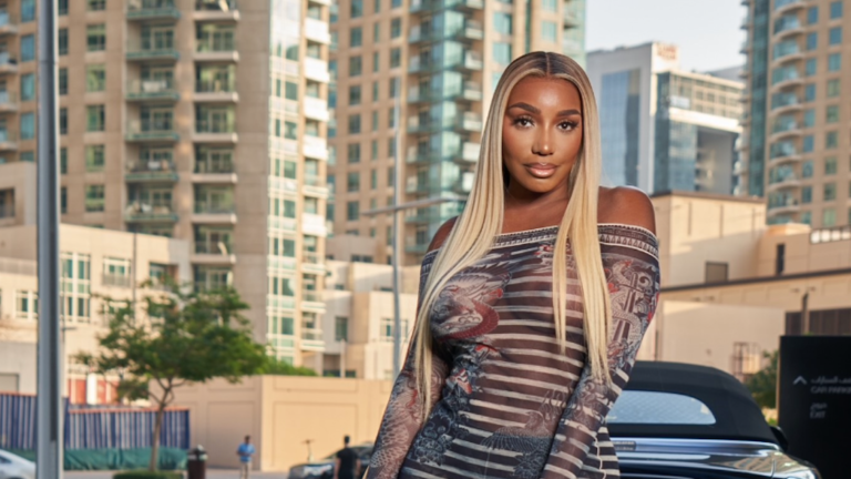 Nene Leakes Wears A Jean Paul Gaultier Look On Vacation