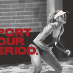 Here’s Why Olympian, Brandie Wilkerson Wore A Red Period And Teamed Up With Knix To End Menstrual Stigma In Sports