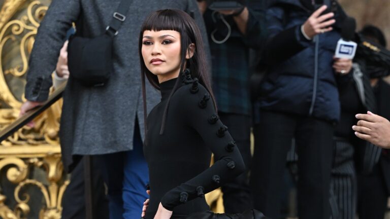 Couture Week Look Of The Day: Zendaya Stuns At Schiaparelli Spring/Summer 2024