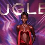 Anok Yai Is Gorgeous In Maroon At Mugler’s Fragrance Launch Party