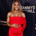 A Stunning Candiace Dillard Bassett Debuts Her Baby Bump On The Red Carpet