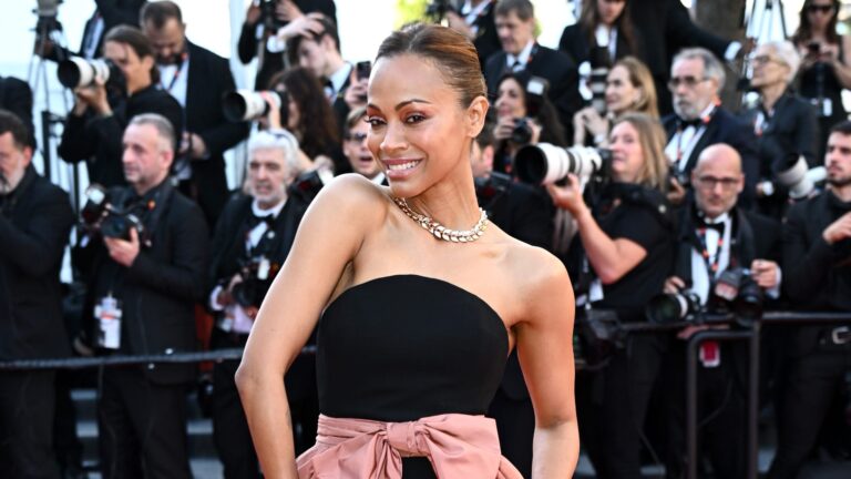 Zoe Saldana’s Looks At Cannes Film Festival Signal A Chic Resurgence  