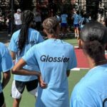 Glossier Partners With WNBA On Court Refurbishment