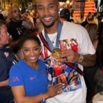 Jonathan Owens Celebrates Simone Biles On Becoming The Most Decorated Gymnast In History