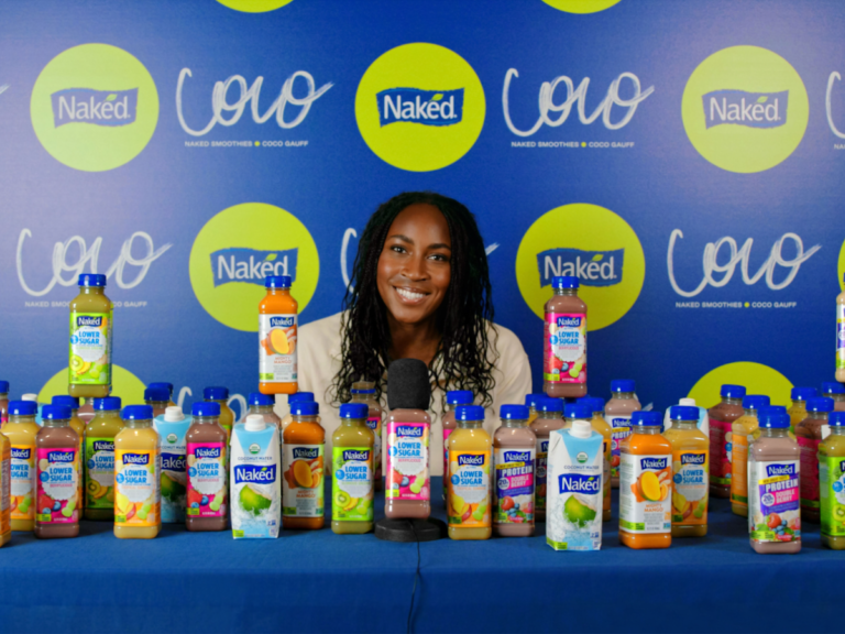 She Stays Winning: Tennis Star Coco Gauff Secures Brand Deal With The Naked As Its “Chief Smoothie Officer” 