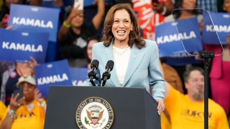 Kamala Harris Has  Secured Enough  Delegate Votes To Become The Democratic Presidential Nominee