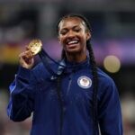 Masai Russell: An Olympic Champion Who Leaped Into The History Books