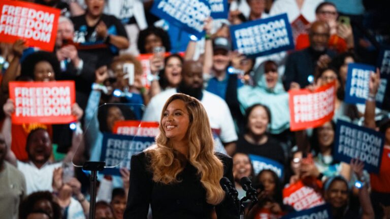 Beyoncé Endorses Kamala Harris For President At Houston Rally: “It’s Time For America To Sing A New Song”