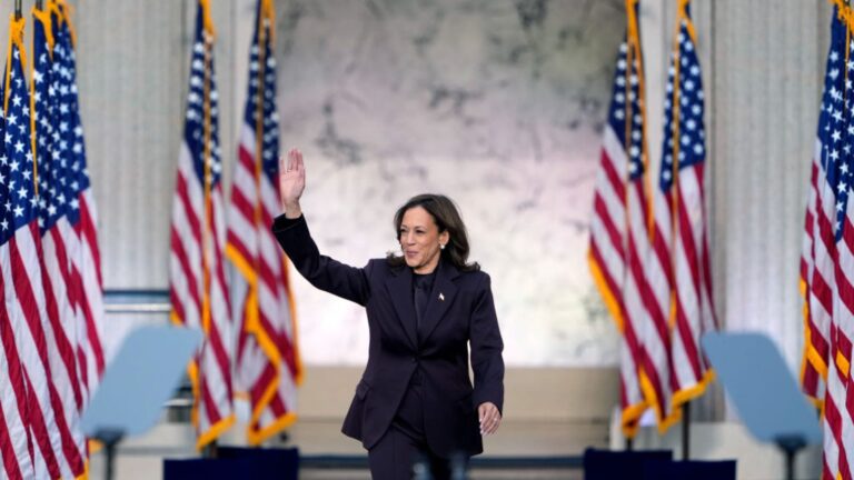 Kamala Harris Delivers Concession Speech With Resolve: ‘This Is Not A Time To Throw Up Our Hands, This Is A Time To Roll Up Our Sleeves’