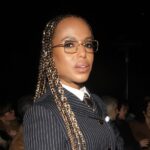 Kerry Washington Sported Tri-Colored Braids At Thom Browne