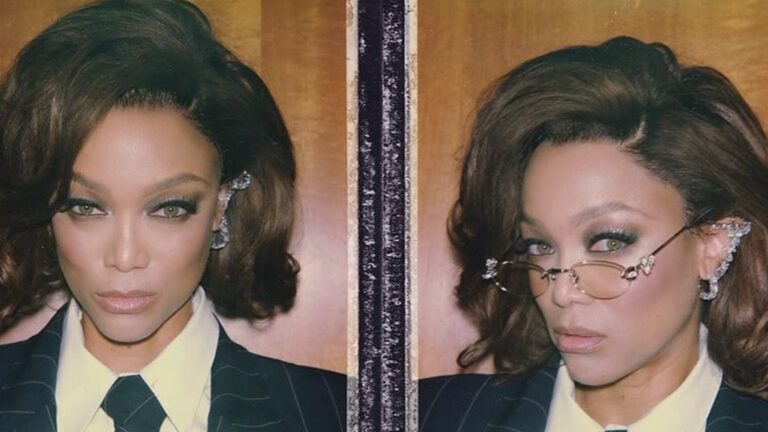 Tyra Banks Nods To The Past With A Bouffant Bob