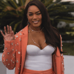 Angela Bassett Hit The Cannes Red Carpet In A Fancy Coral Suit Set